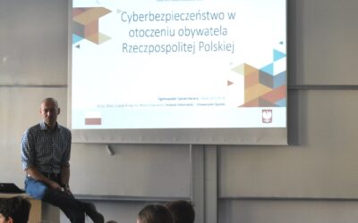Wykład dr. Adama Czubaka pt. “Cyberbezpieczeństwo w otoczeniu obywatela Rzeczpospolitej Polskiej”