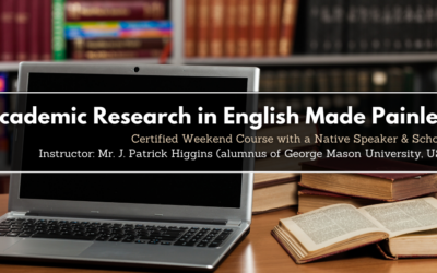 Kursy Academic Research in English dla studentów