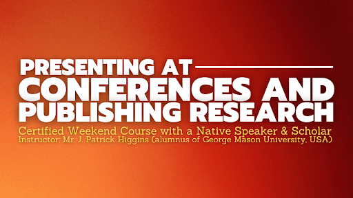 Kurs Presenting at Conferences & Publishing Research